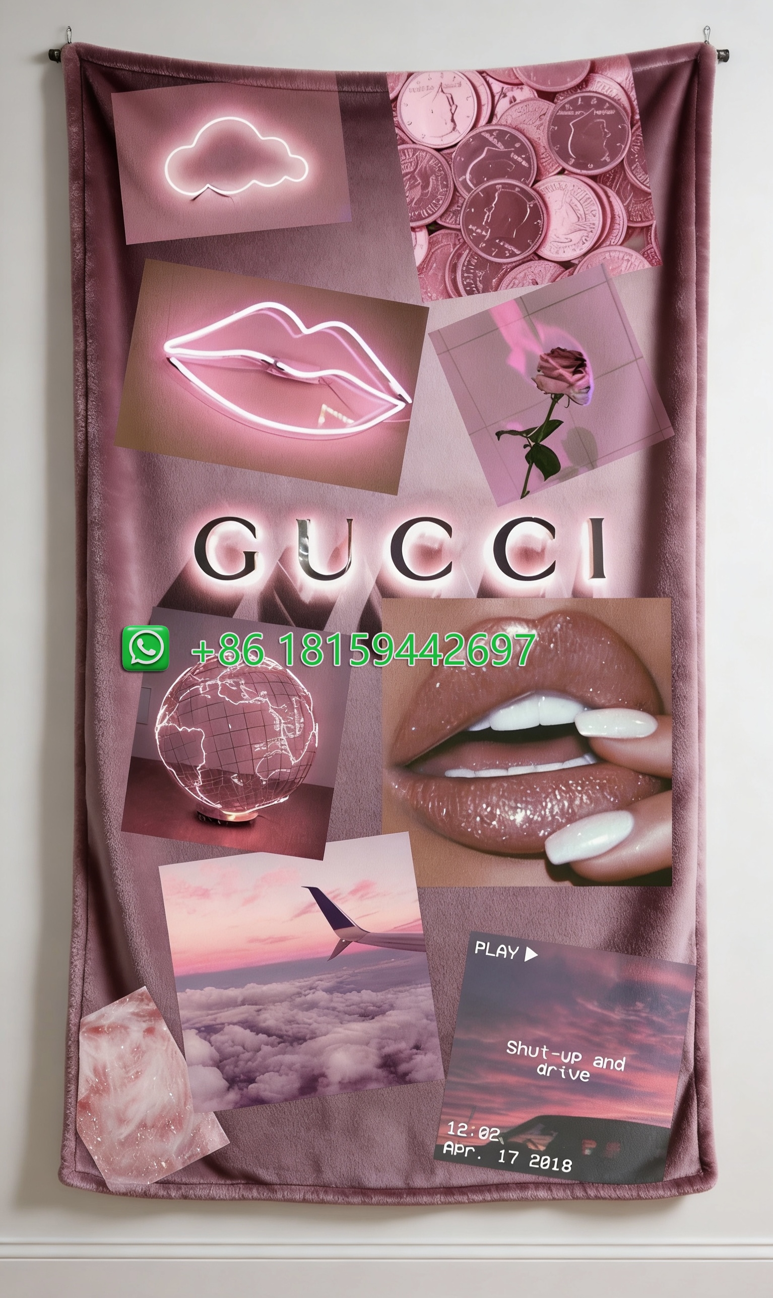 Gucci Throw Blankets